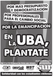 elecciones UBA 2011