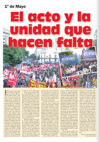 1 de mayo