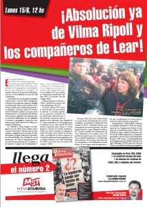 absolución ya de Vilma Ripoll