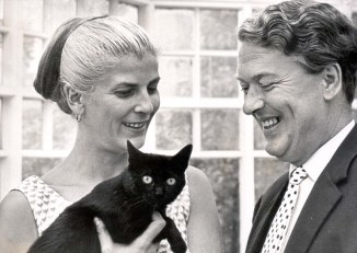 Howard with Kingsley Amis