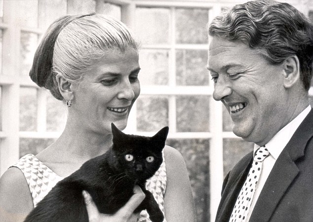 Howard with Kingsley Amis