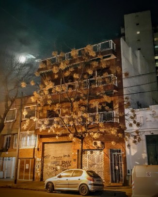 Luna llena en Palermo Ciudad Autónoma de Buenos Aires. Foto: David Encina V.